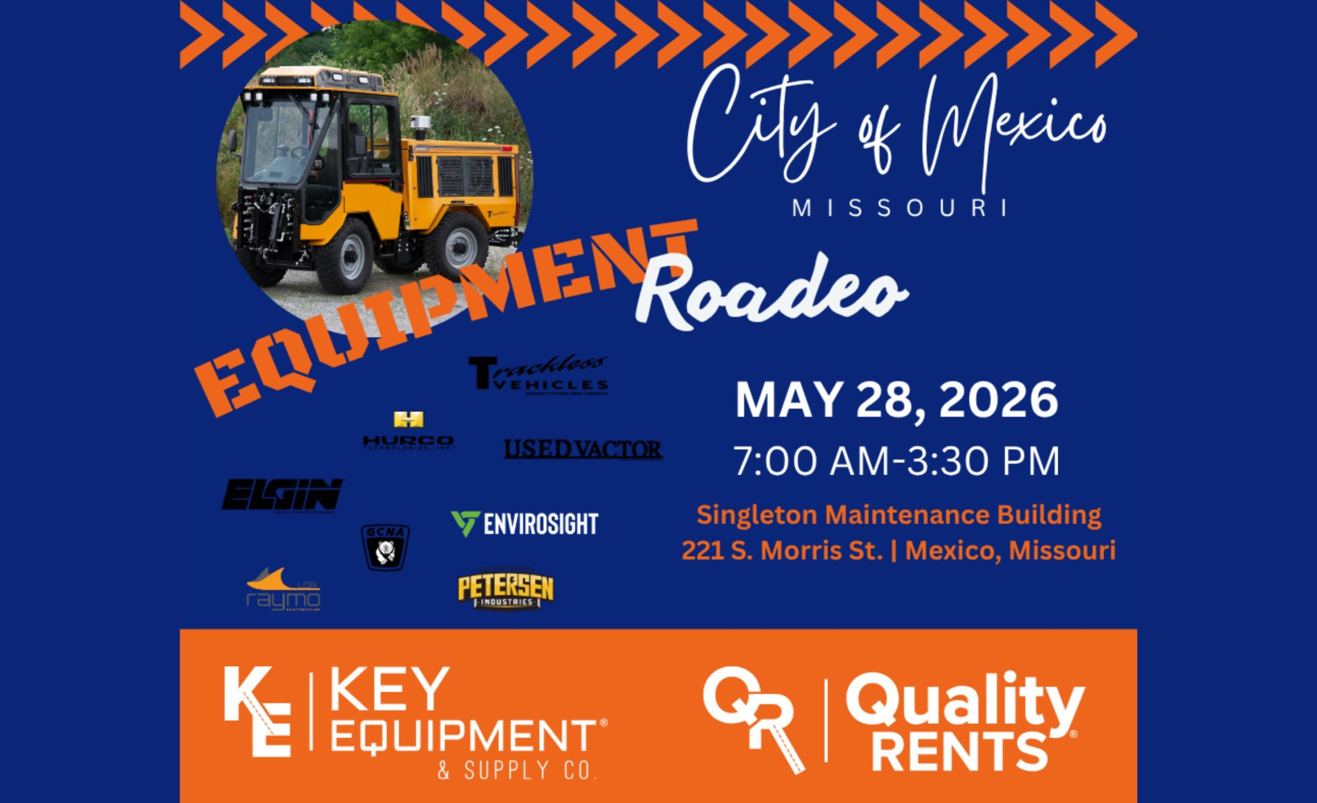 VISIT US AT THE 2026 City of Mexico MO Equipment Roadeo